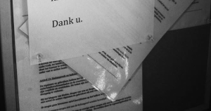 afbeelding briefje buur