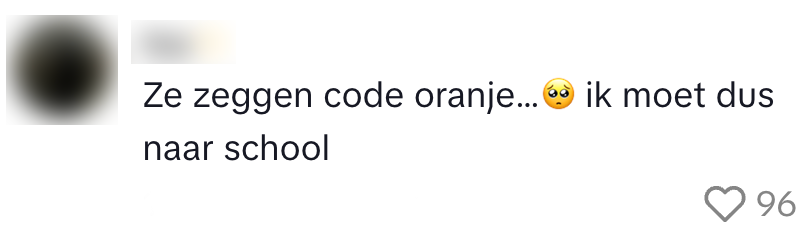 orkaan code oranje rood weerbericht