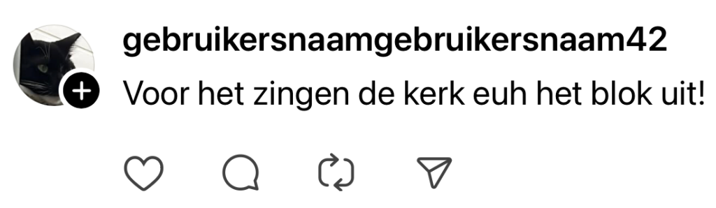 flat buurtbewoner
