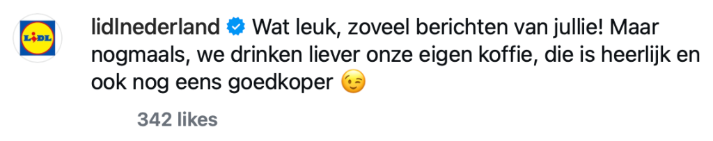 jumbo lidl koffie