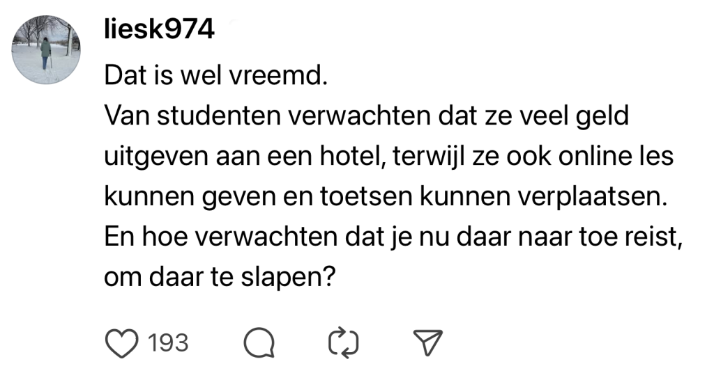 sneeuw code oranje