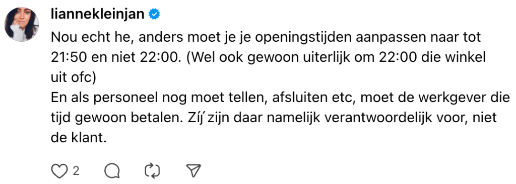 sluitingstijd