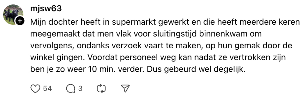 sluitingstijd