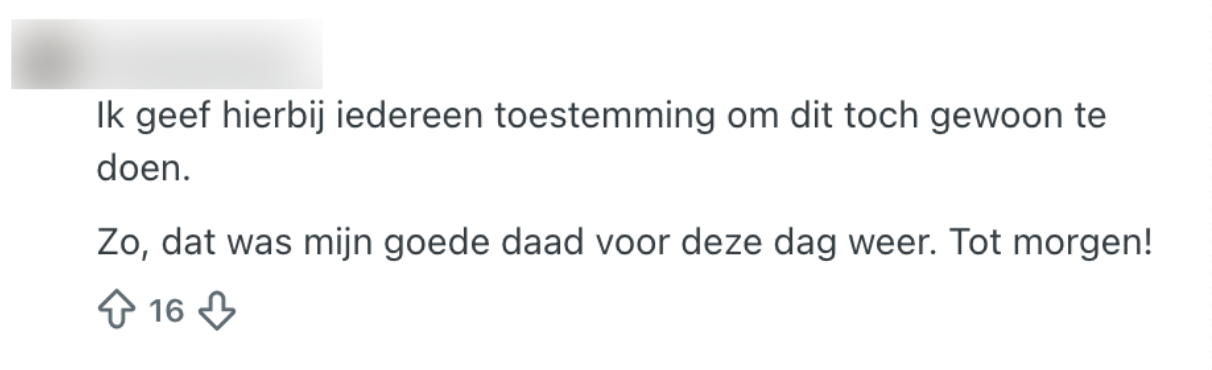 waarschuwing