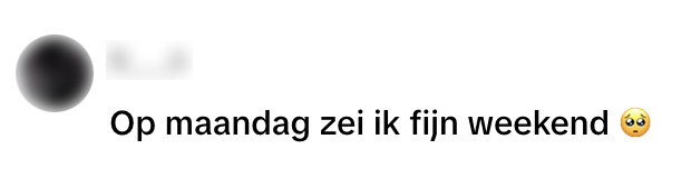 fijn weekend