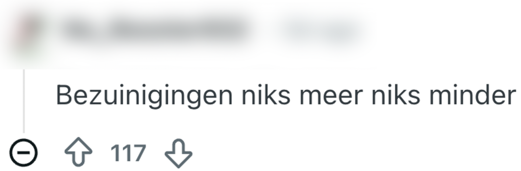 bezuinigen