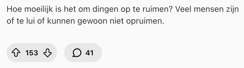 opruimen