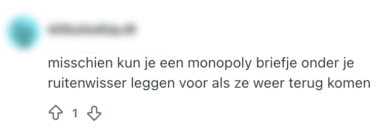 briefje