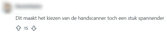 Spannende keuze