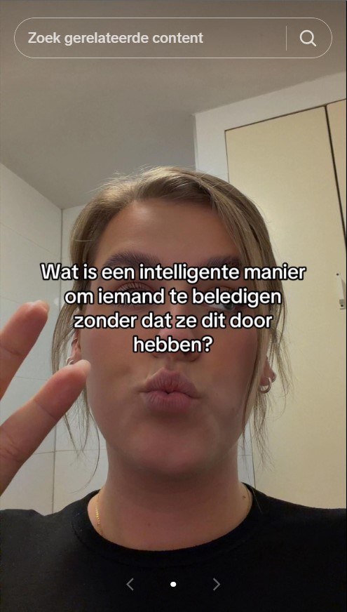 Vraag beledigen