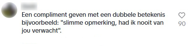 schoolvoorbeeld beledigen