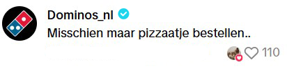 Dominos pizza