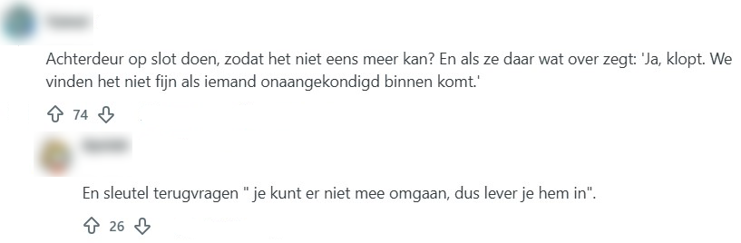 deur op slot