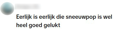 sneeuwpop