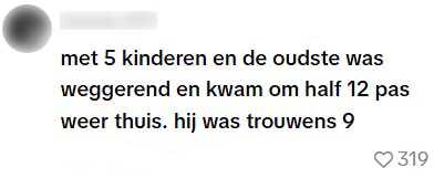 voor oppas wegrennen