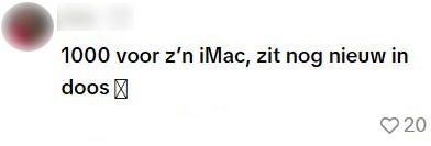 iMac in de doos