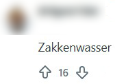 zakkenwasser