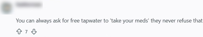 water