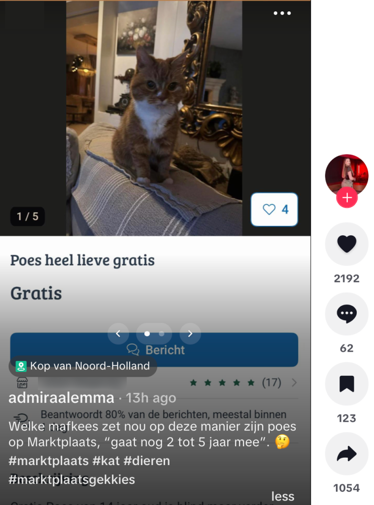 marktplaats advertentie 