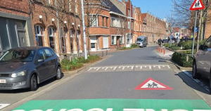 Afbeelding - wegmarkering