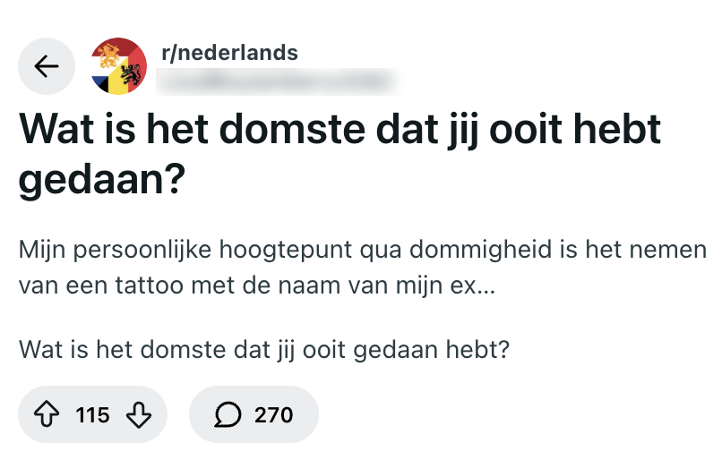 domme acties