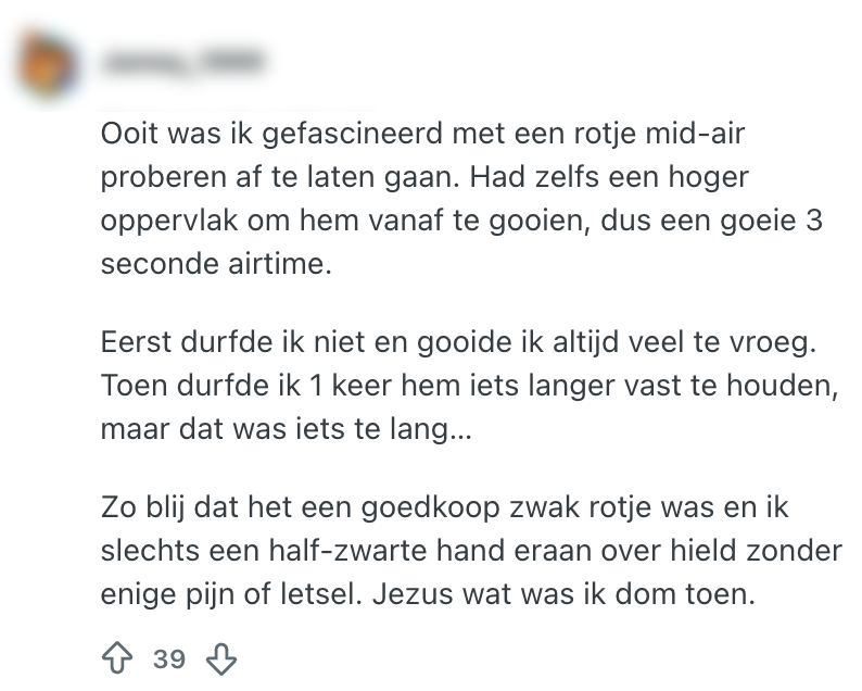 domme acties