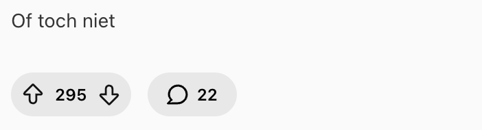 of toch niet