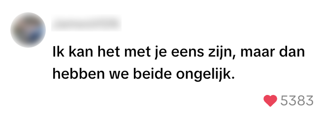 ongelijk