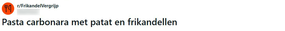 uniek gerecht