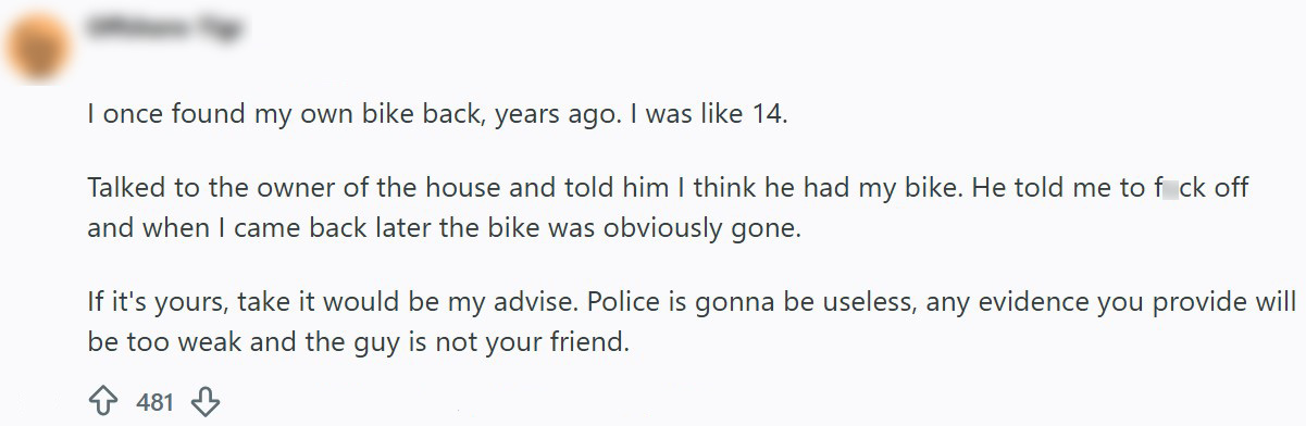 gestolen fiets