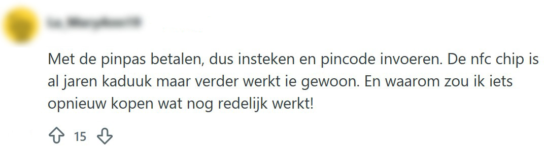 pinpas betalen
