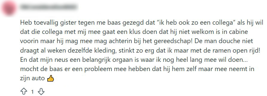 vieze collega