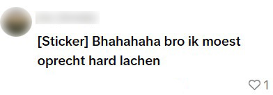 lachen om nummer