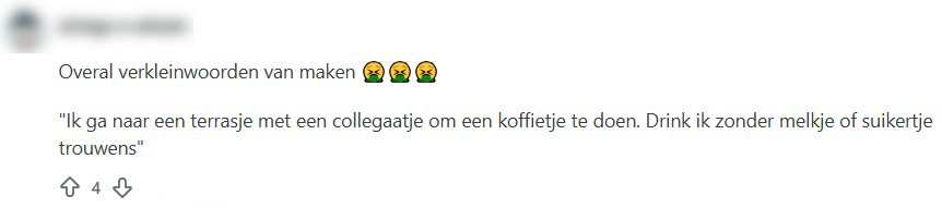Nederlandse verkleinwoorden 