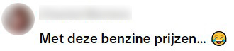 benzine prijzen