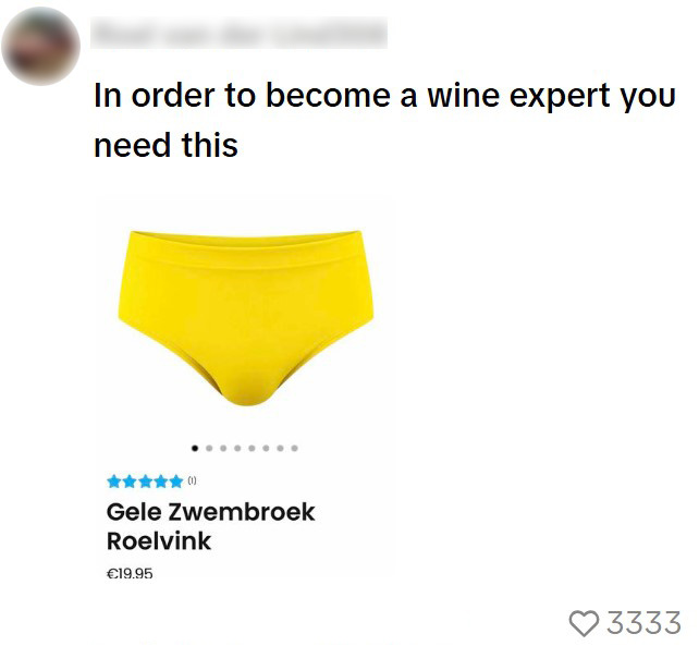 dries roelvink gele zwembroek