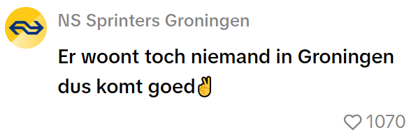 NS Sprinters Groningen