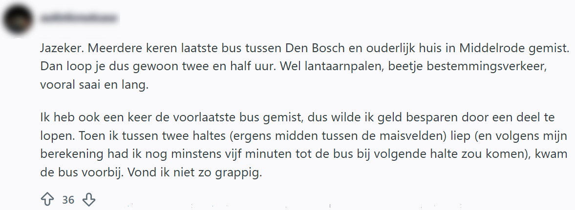 bus gemist