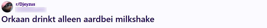 milkshake