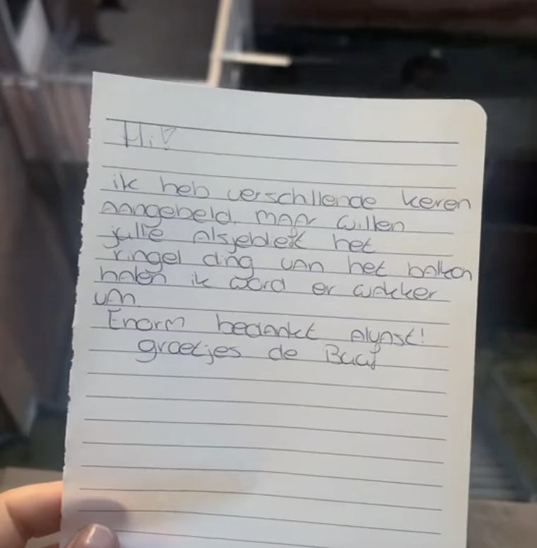 briefje