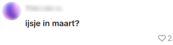 ijs in maart