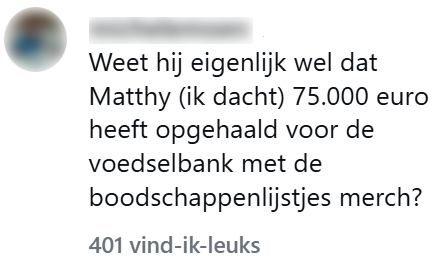 boodschappenlijstje merch