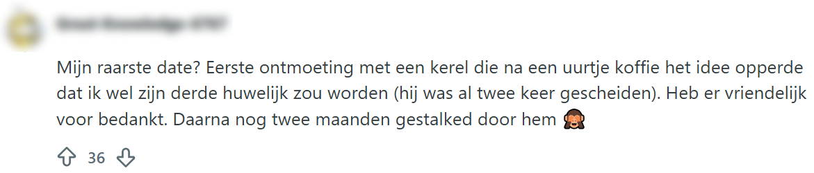 ongemakkelijke date