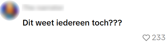 algemeen bekend