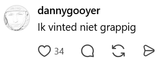 Vinted niet grappig