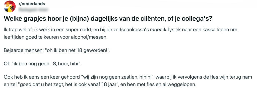 opmerkingen klanten