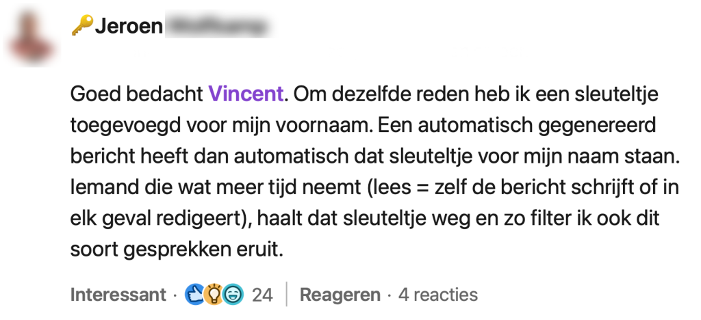 Linkedin bedrijfsnaam