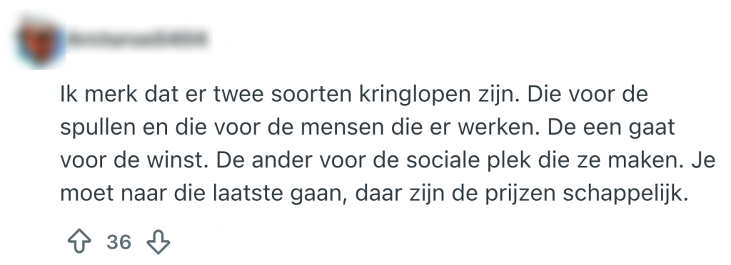 kringloopwinkels