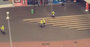 politie motor foto