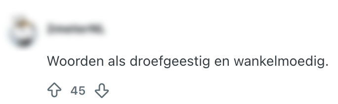 droefgeestig